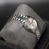 Date Just 28 Silver Dial Diamond 17 279174G17