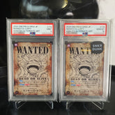One Piece Card Monkey D Luffy Wanted SEC-SPC OP05-119 Emperors In The New World