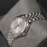 Date Just 28 Silver Dial Diamond 17 279174G17