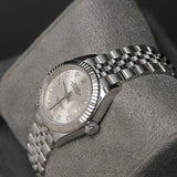 Datejust 28 Silver Dial Diamond 17 279174G17