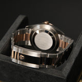 Datejust 41 Choco Index Dial Oyster Two Tone 126331