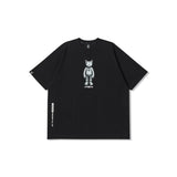 LifeWork Grain Figure Hipdog T-Shirt Black