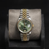 DateJust 36 Olive Dial Diamond VI IX 126233