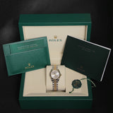 Datejust 28 Silver Dial Diamond 17 279173G17