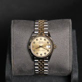 Date Just 31 Champange Diamond 10 Dial 278273G