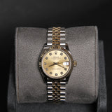 Date Just 31 Champange Diamond 10 Dial 278273G