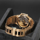 Patek Philippe Nautilus 35 Joaillerie RG Rose Gilt Baguette Dial 7118/1300R-001