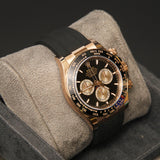 Daytona RG Black Dial Oysterflex 126515LN