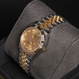 Date Just 31 Champange Diamond 10 Dial 278273G