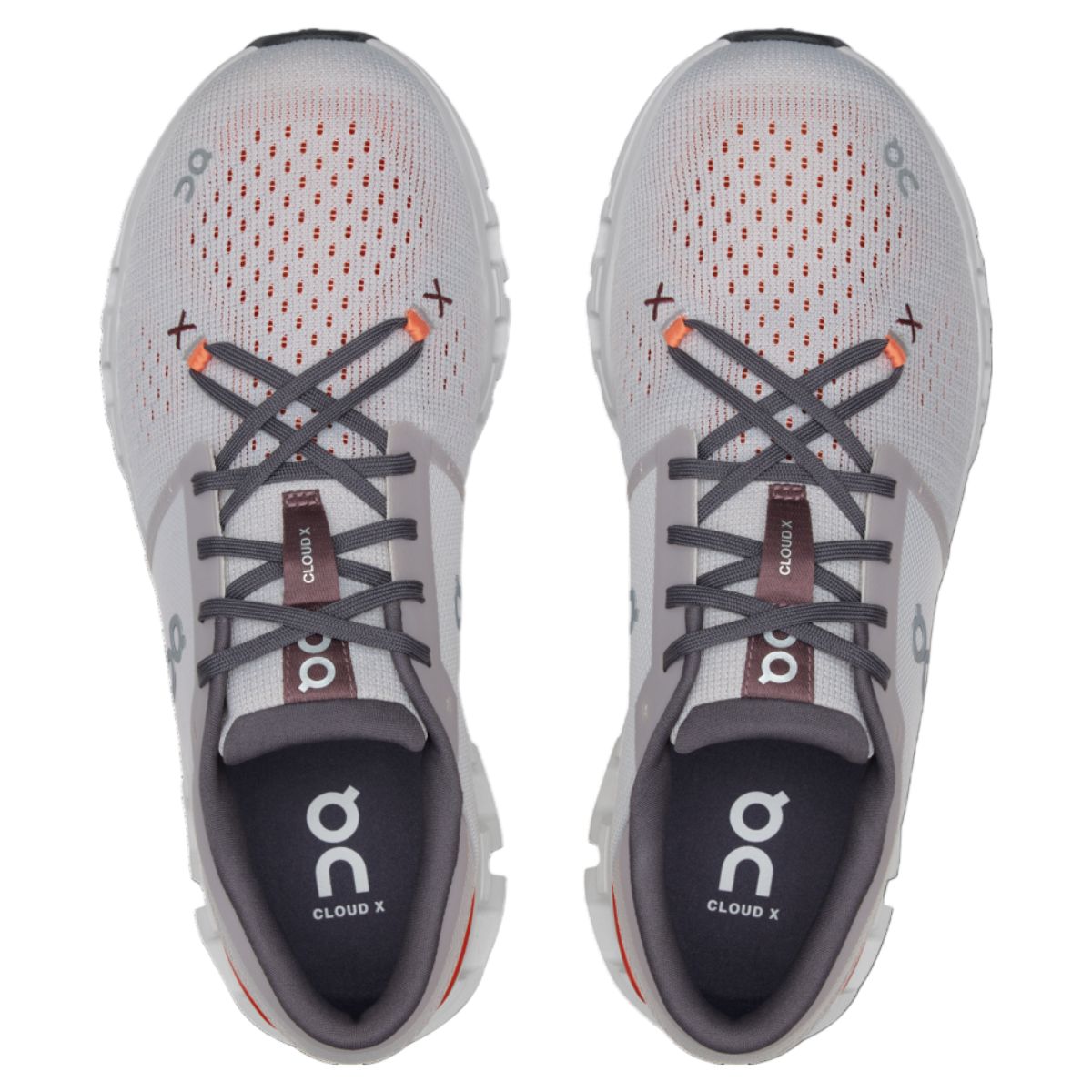 On Running Cloud X4 Silver Flame On Running Cloud X4 Silver Flame