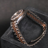 Date Just 31 Aubergine Dial Diamond VI 278271