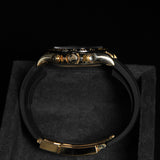 Daytona Yellow Gold Black Dial Oysterflex 116518LN