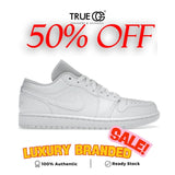 Air Jordan 1 Low Triple White