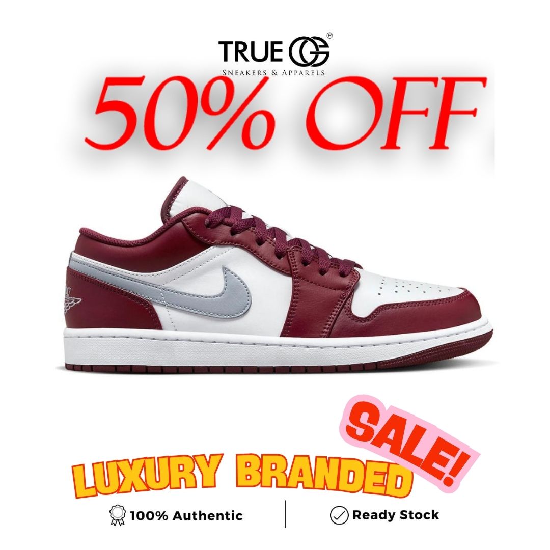 Air Jordan 1 Low White Bordeaux Air Jordan 1 Low White Bordeaux