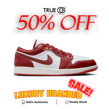 Air Jordan 1 Low Dune Red