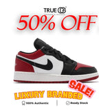 Air Jordan 1 Low Bred Toe (GS)