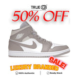 Air Jordan 1 Mid Linen