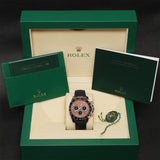 Daytona RG Choco Dial Oysterflex 126515LN