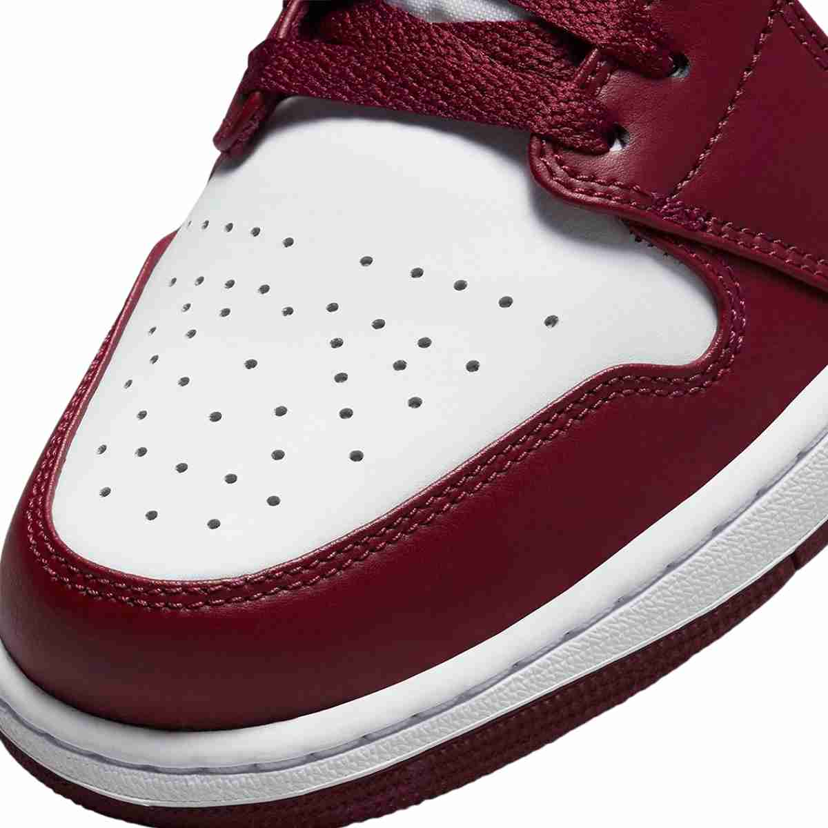 Air Jordan 1 Low White Bordeaux Air Jordan 1 Low White Bordeaux