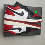 Air Jordan 1 Low Bred Toe (GS)