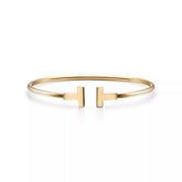 Tiffany T Wire Bracelet in Yellow Gold 60010760