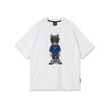 LifeWork Snapback Hipdog Applique T-Shirt