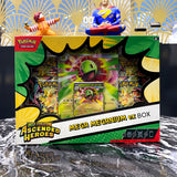 Pokemon TCG Mega Evolution Ascended Heroes Mega Meganium ex, Mega Emboar ex, and Mega Feraligatr ex Boxes