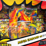 Pokemon TCG Mega Evolution Ascended Heroes Mega Meganium ex, Mega Emboar ex, and Mega Feraligatr ex Boxes