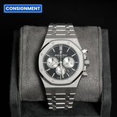 AP41 ROC Black Dial Silver Chrono 26331ST.OO.1220ST.02