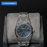 AP39 RO Jumbo Extra Thin Blue Dial 15202ST.OO.1240ST.01