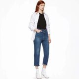 Comme Des Garcons CDG Play Gold Emblem Black T-shirt