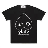 Comme Des Garcons 3D Play Black T-shirt Women