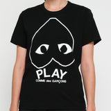 Comme Des Garcons 3D Play Black T-shirt Women