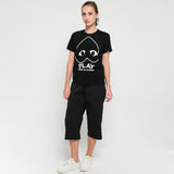 Comme Des Garcons 3D Play Black T-shirt Women