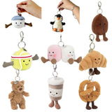 Jellycat Amusables Bag Charm Keychain Gantungan Kunci