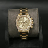 Daytona YG Golden Dial Diamond Bezel 126598TBR