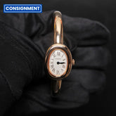 Cartier 15 Baignoire Mini RG White Dial WGBA0047