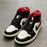 Air Jordan 1 Mid Black Gym Red (W)