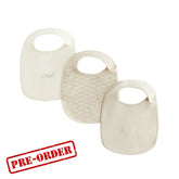 Kith Baby 3-Pack Bib Set Silk