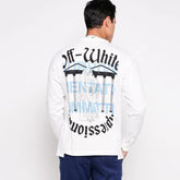 Off White College Hybrid Shirt White