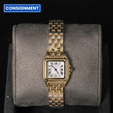 Cartier 23 Panthère Small YG White Dial WGPN0059