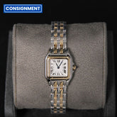 Cartier 23 Panthere Small Two Tone White Dial W2PN0018