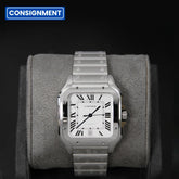 Cartier 40 Santos Large Silver Dial WSSA0018