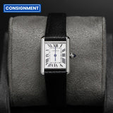 Cartier 22 Tank Must Small White Dial WSTA0135