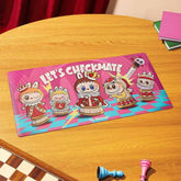 Pop Mart Labubu The Monsters Ler's Checkmate Computer Desk Mat