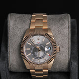 Sky Dweller RG Grey Dial 326935