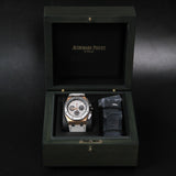 AP43 ROOC RG Grey Dial Black Chrono Grey Calfskin Strap 26420OI.OO.A015VE.01