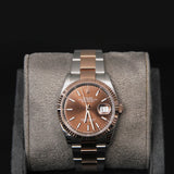 Datejust 36 Choco Index Dial Oyster Two Tone 126231