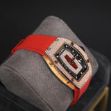 Richard Mille 07-01 RG Snow Red Jasper Dial