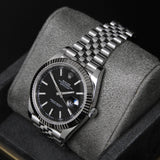 Datejust 41 Black Index Dial Jubilee 126334